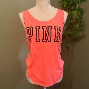 PINK Victoria's Secret Neon Coral Tank Top